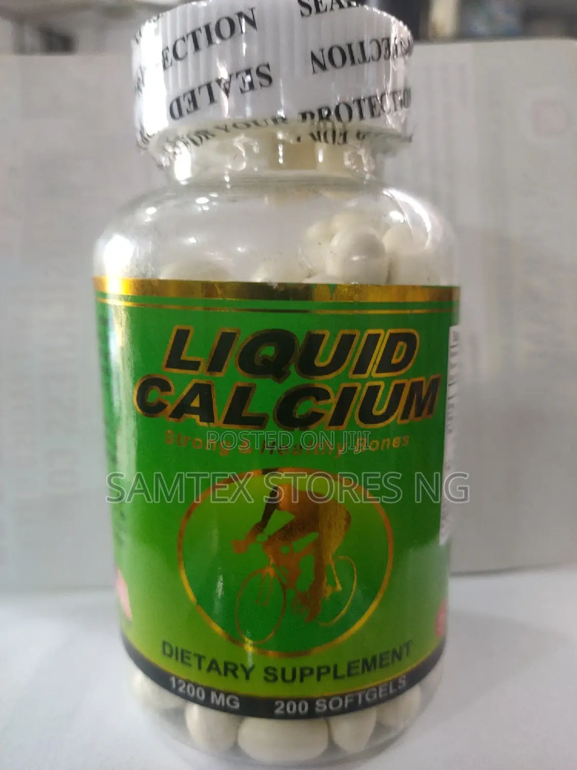 Liquid Calcium Softgel.