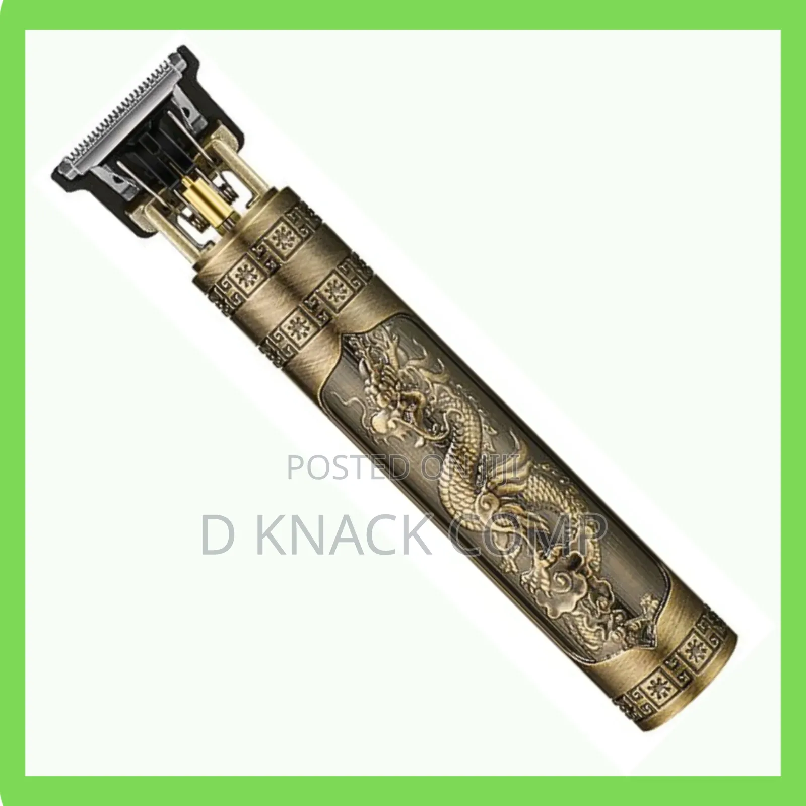 USB Rechargeable Hair Clipper / Trimmer -Gold