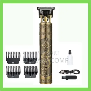 USB Rechargeable Hair Clipper / Trimmer -Gold