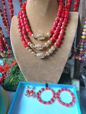 Beaded Necklace 2 Layers