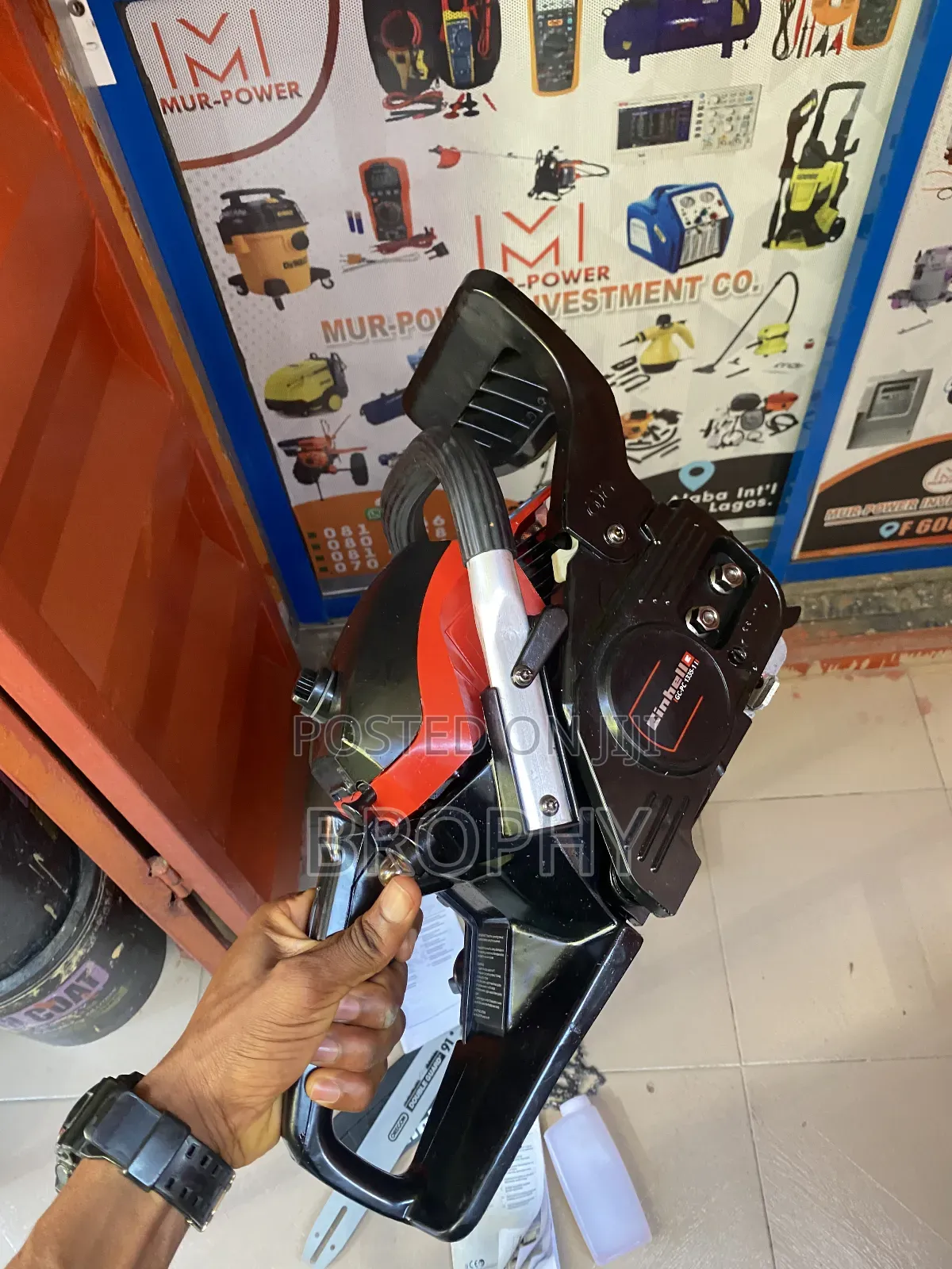 Made in Germany Einhell Petrol Chainsaw Machine