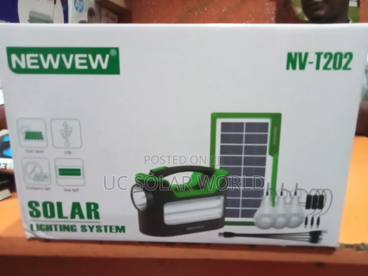 Newvew T202 Solar Lighting System