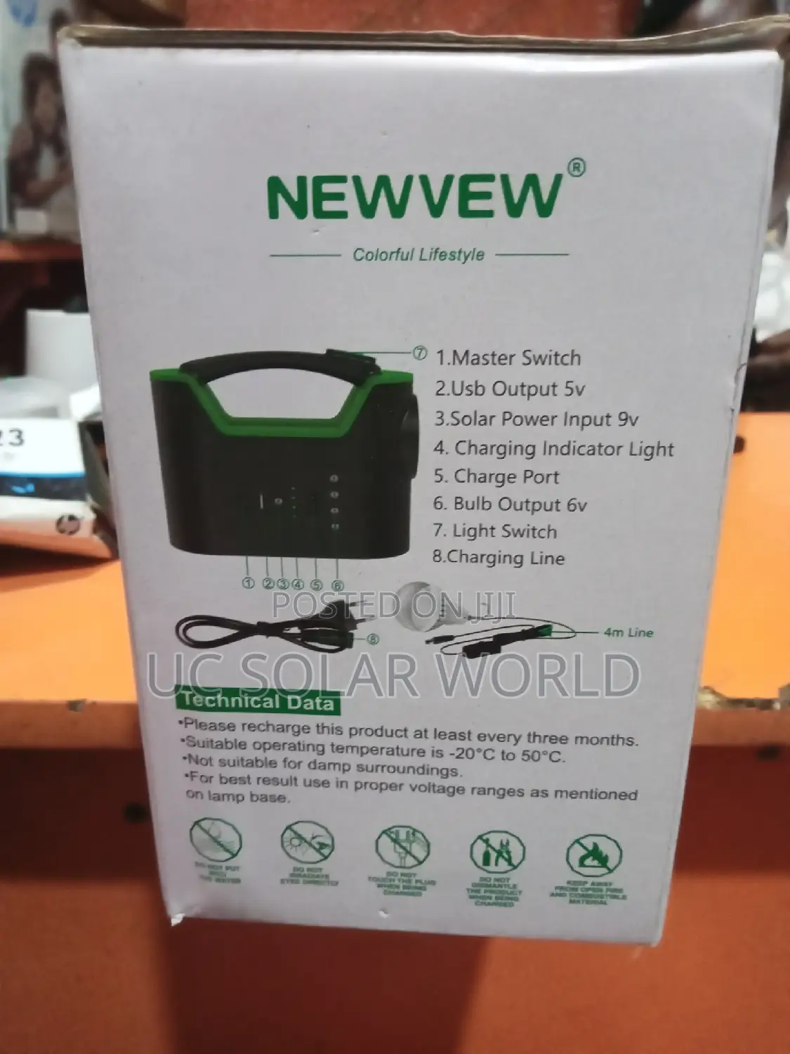 Newvew T202 Solar Lighting System