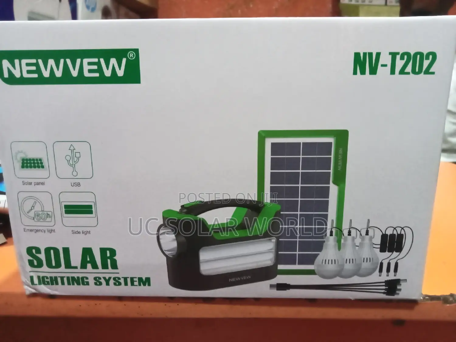 Newvew T202 Solar Lighting System
