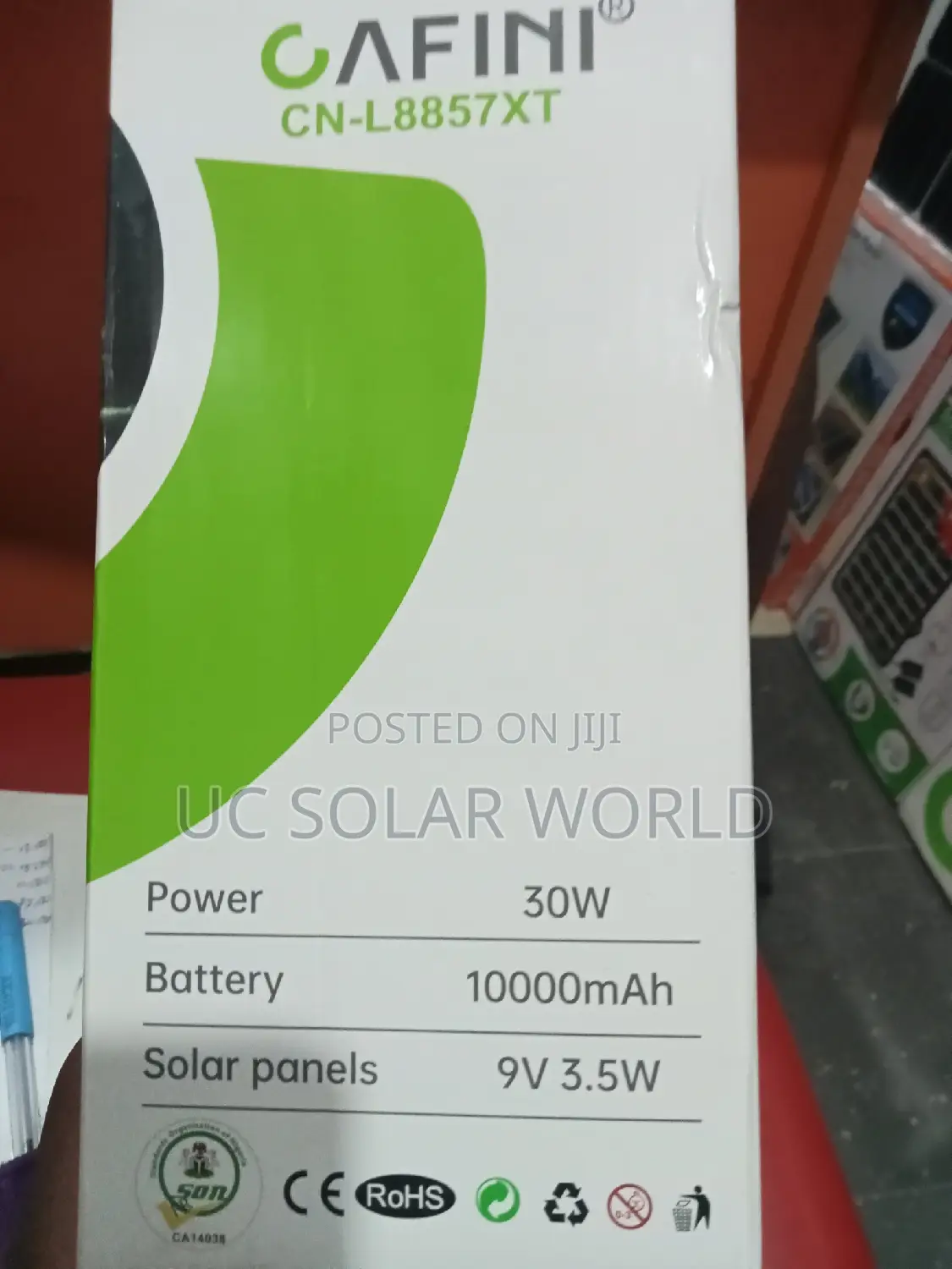 Cafini Solar Lighting System