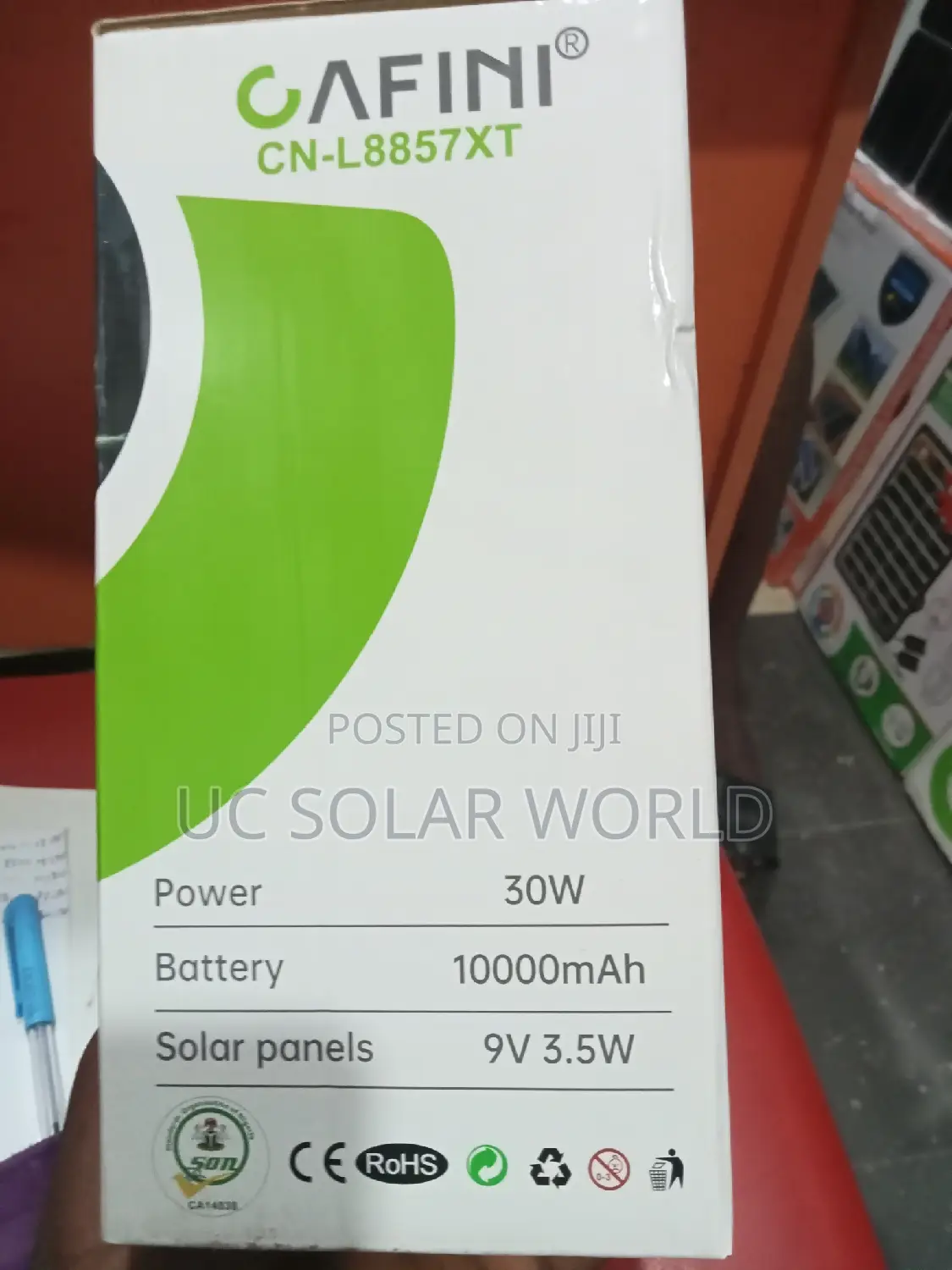 Cafini Solar Lighting System