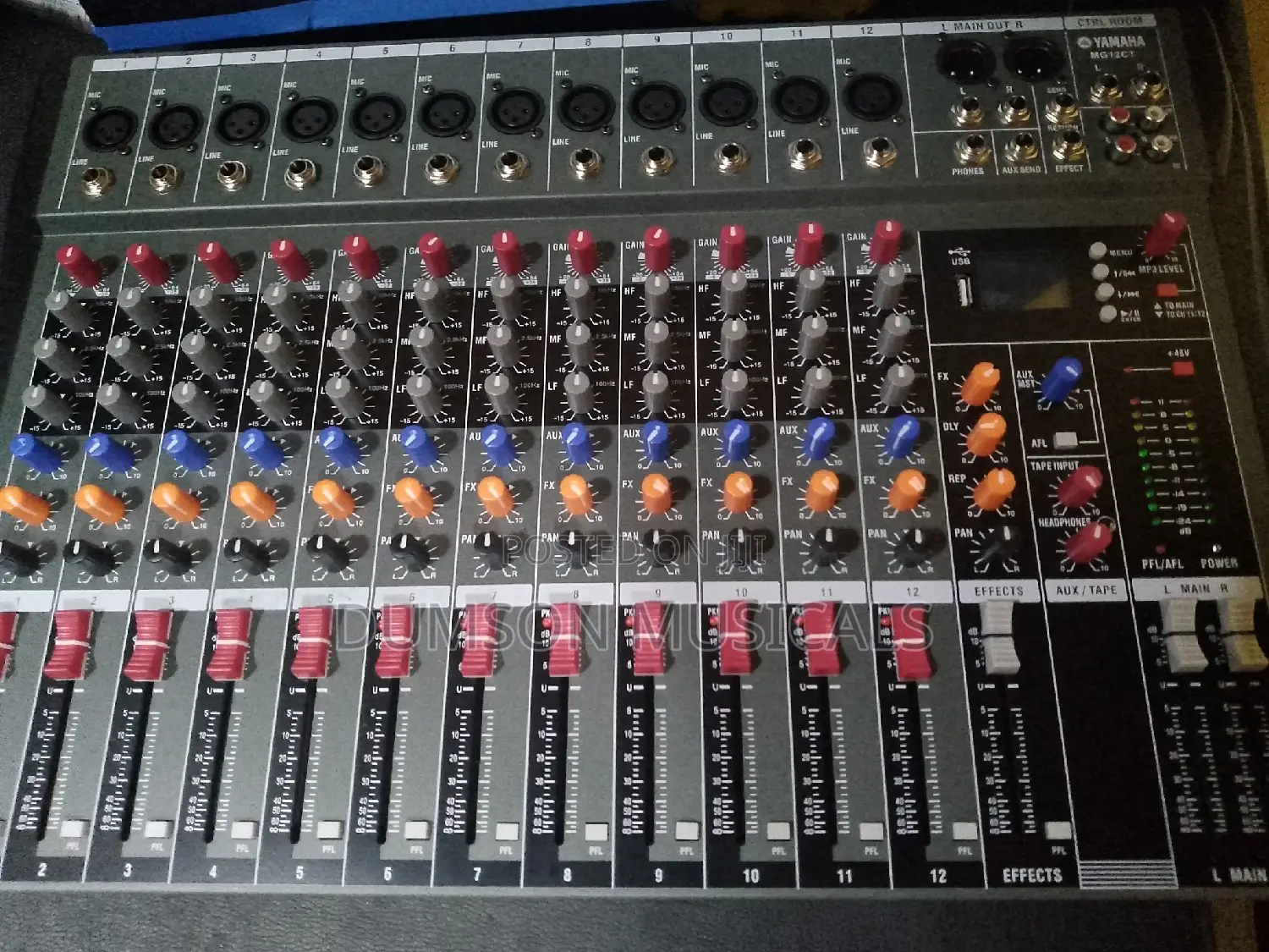 12 Channel Yamaha Mixer
