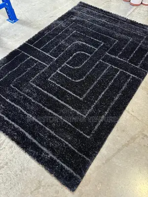 Modern Fluffy Turkey Center Rug- 4by6ft, 5by7ft, 7by10ft