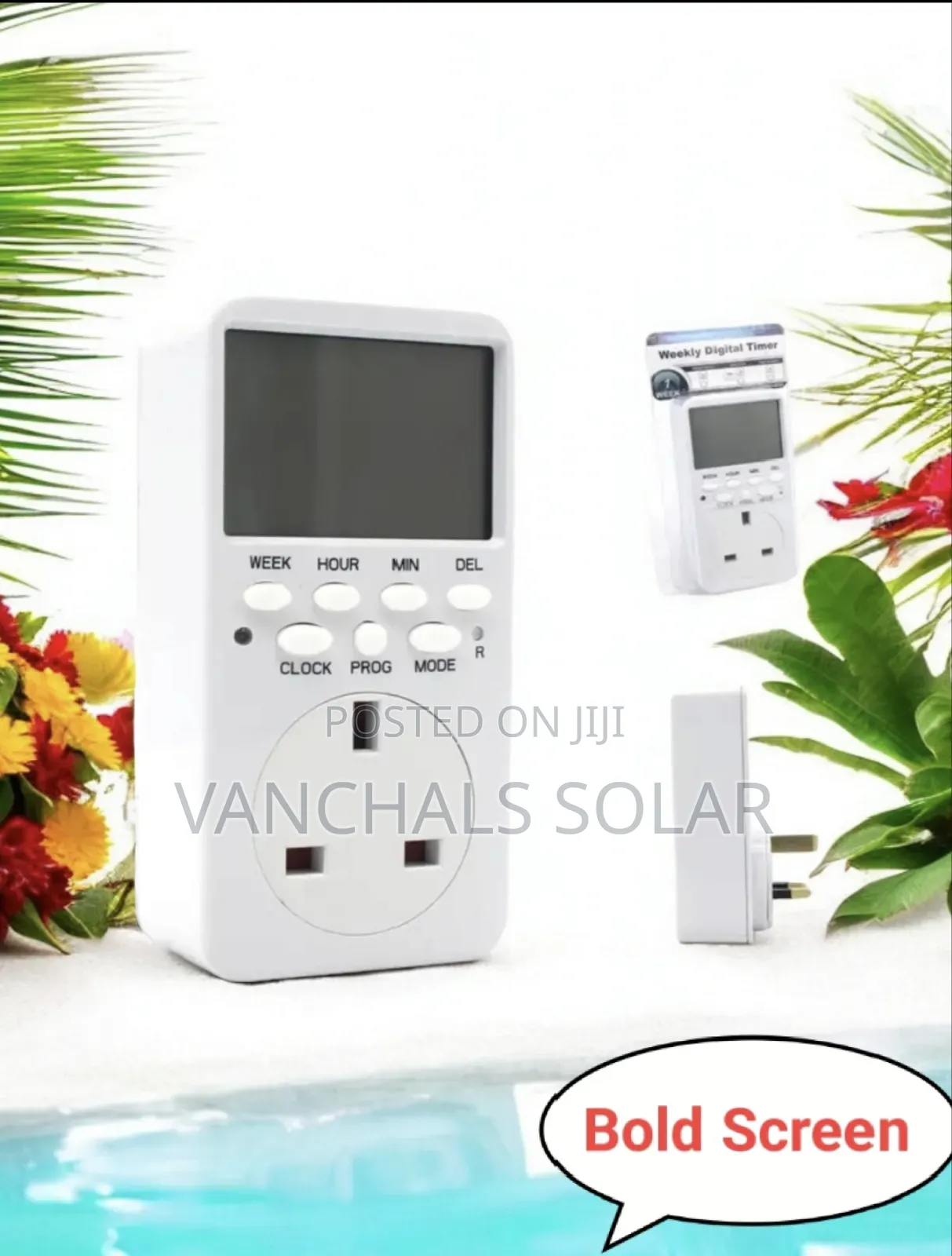 Digital Timer Switch Relay Control Plug 13a