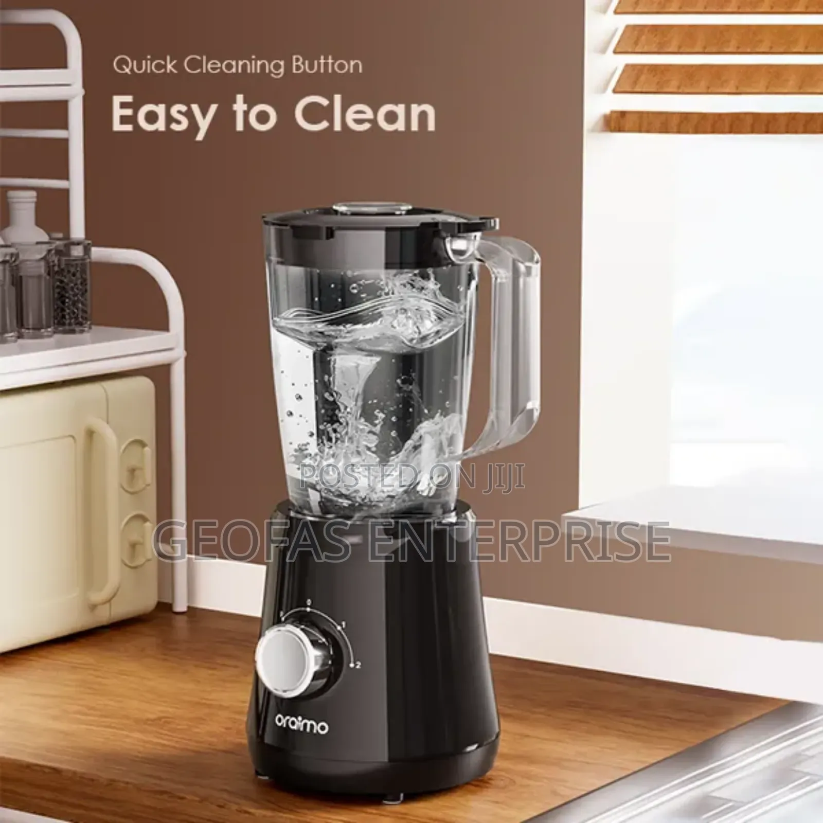 Oraimo Smartblender Sleek 1.5L 2 Speeds Blender