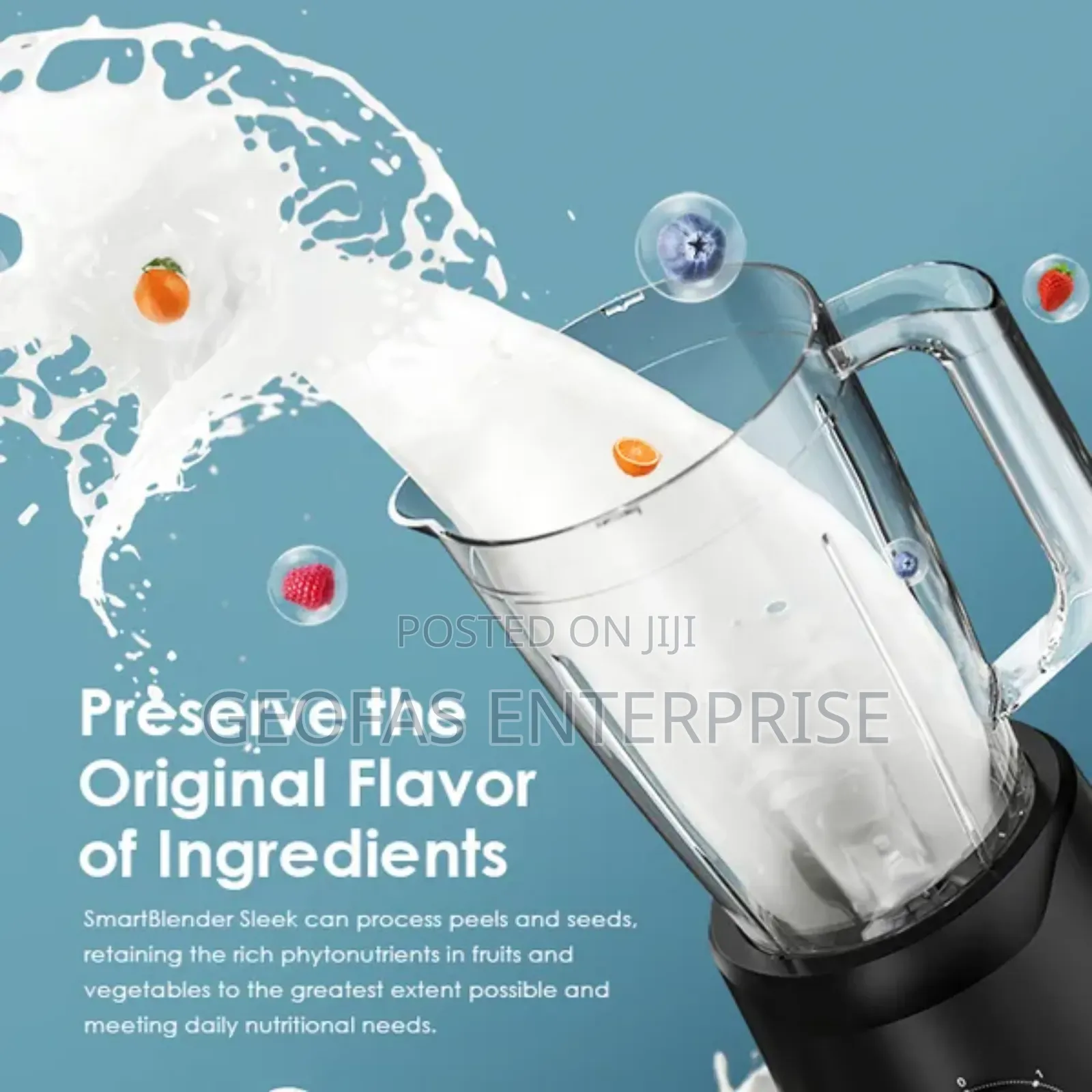 Oraimo Smartblender Sleek 1.5L 2 Speeds Blender