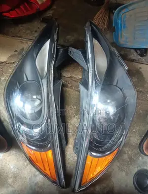 Headlights Hyundai Sonata Dark Black 2012-2014