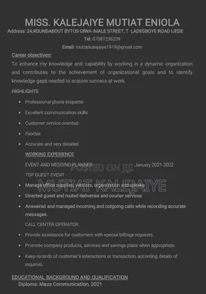 Admin Assistant