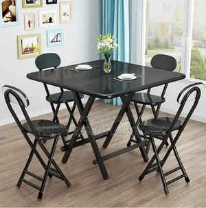 Quality Chair and Table Complete Set Like This