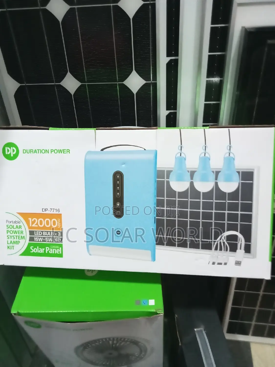 Dp Duration Power Solar Power System Lamp Kit