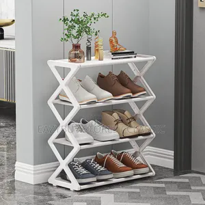 X - Shaped 3-Tier Shoe Rack