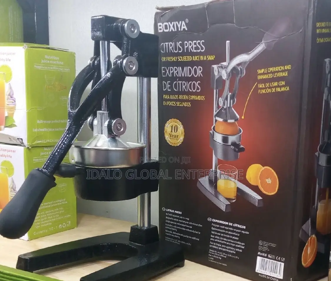 Industrial Orange Juice Extractor - Cast Iron Juice Press
