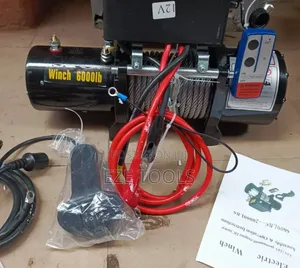 Electric Winch Dc 12v by 6000lb