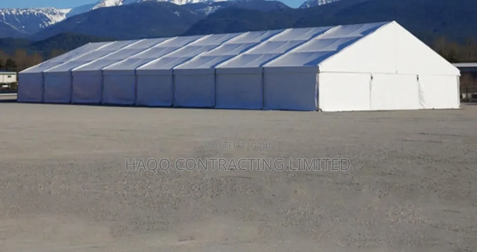 Warehouse Marquee Tent Construction Expert