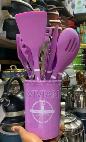 12pcs Generic Silicone Spoon Set