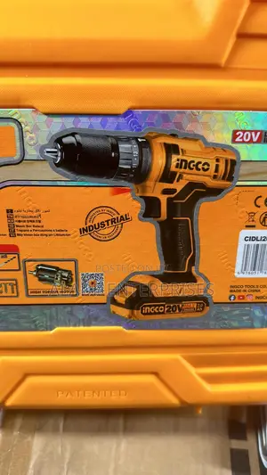 INGCO Impact Drill With Iron Chuck 2.0ah 20v