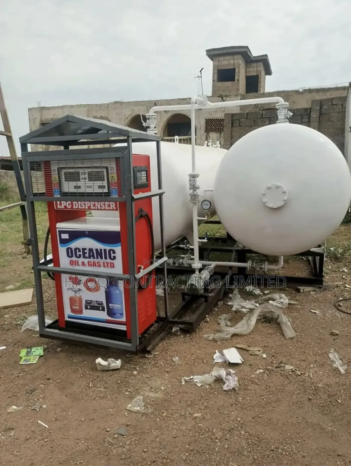 6 Tons LPG Skid Installation