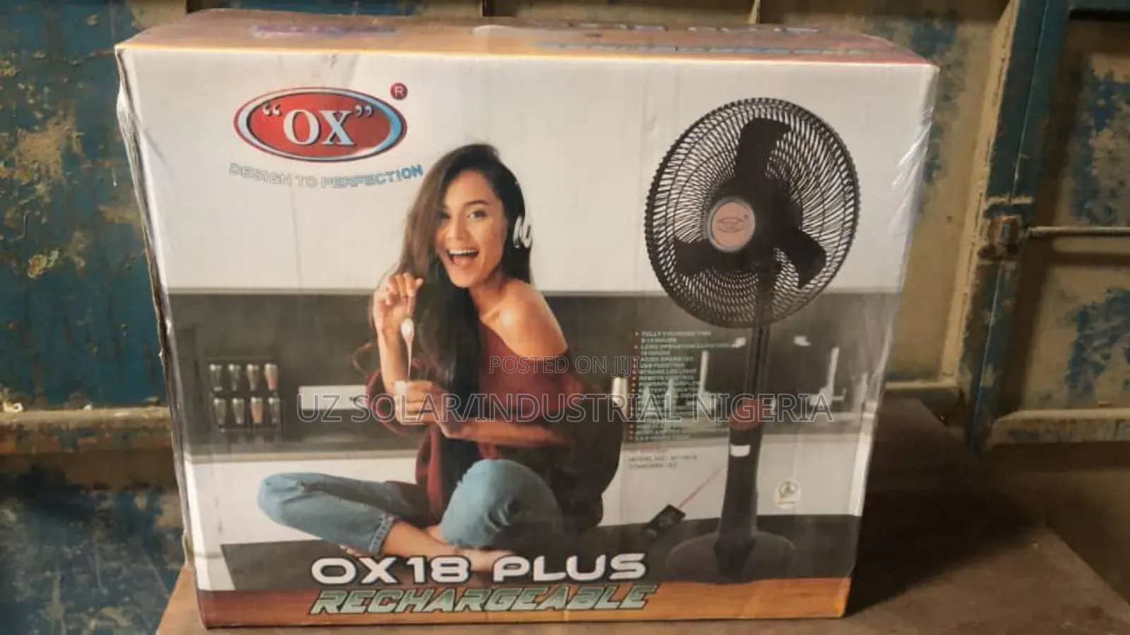 Ox Rechargeable Standing Fan