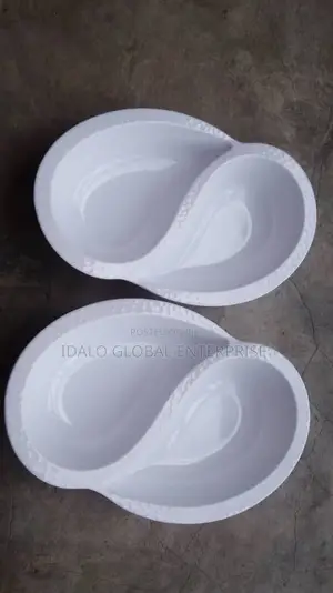 Thick Divider Unbreakable Plate - Per Dozen