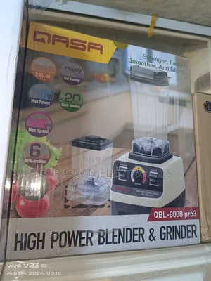 Qasa 8008 Pro3 High Power Blender Brand New