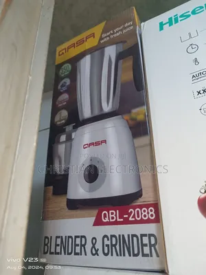 QASA 2088 High Quality Blender Double Stainless Jar