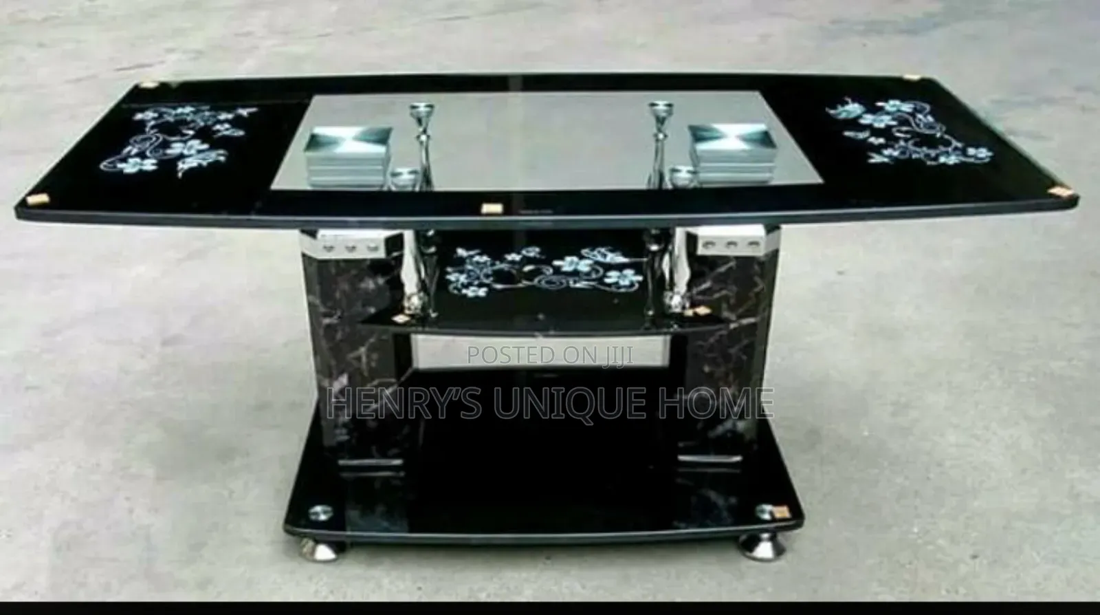 Center Table Oo8 Open Black