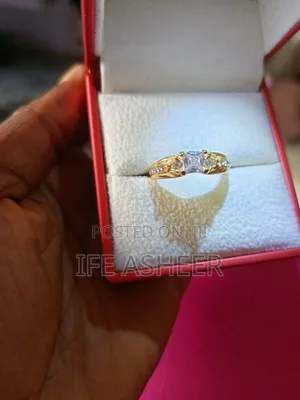 Photo - France Gold Ladies Proposal Ring A010 - Gold