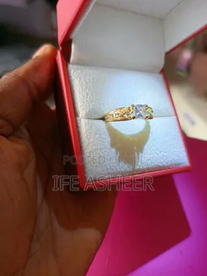 France Gold Ladies Proposal Ring A010 - Gold