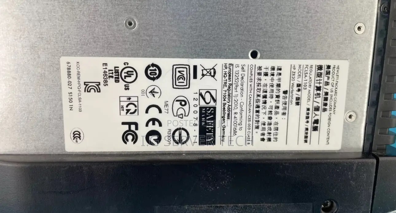 Desktop Computer HP Z820 96GB Intel Xeon HDD+SSD 3T