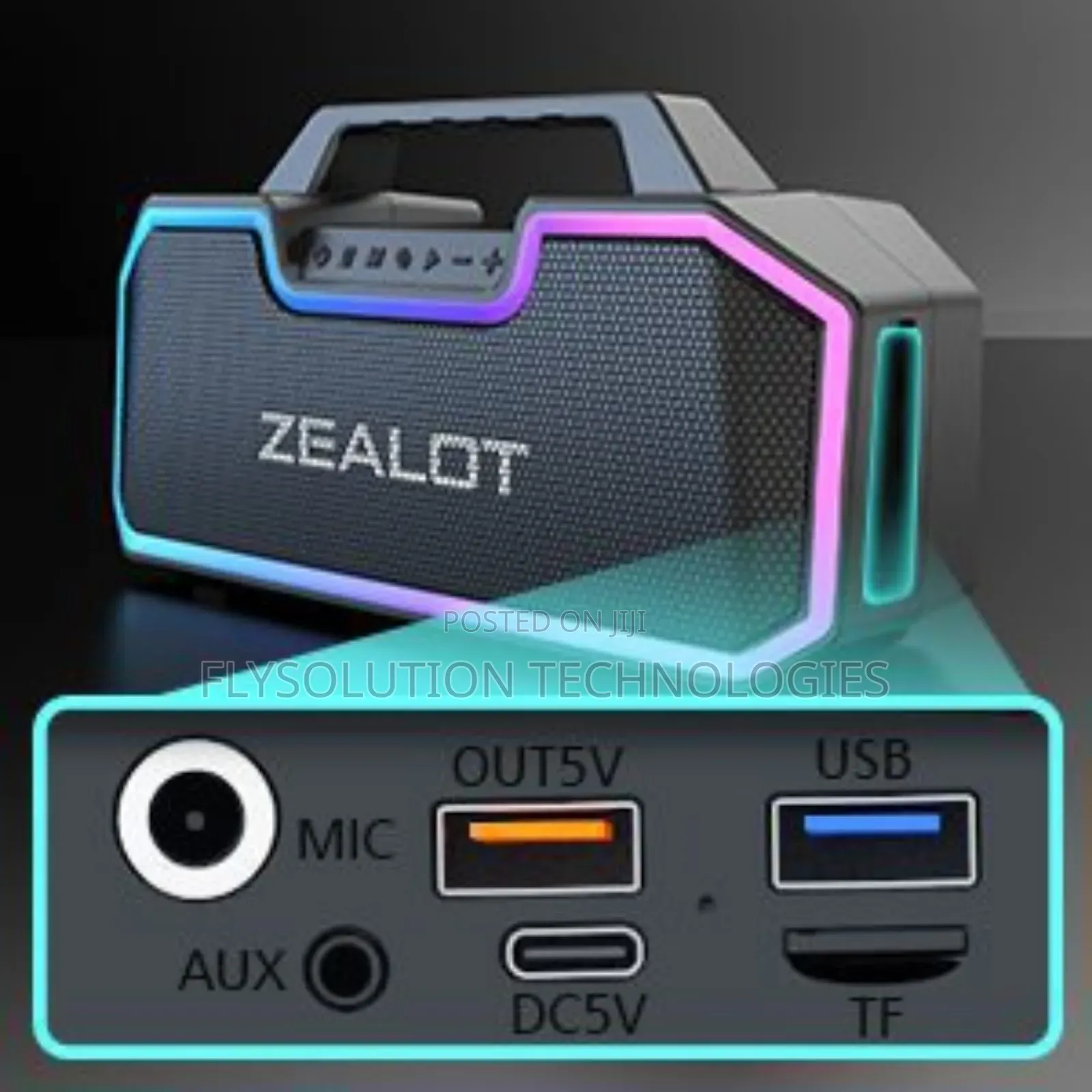 Zealot S57 Portable 60W Bluetooth Speaker