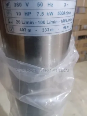 10hp 7.5kw Submersible Pump 402m Head