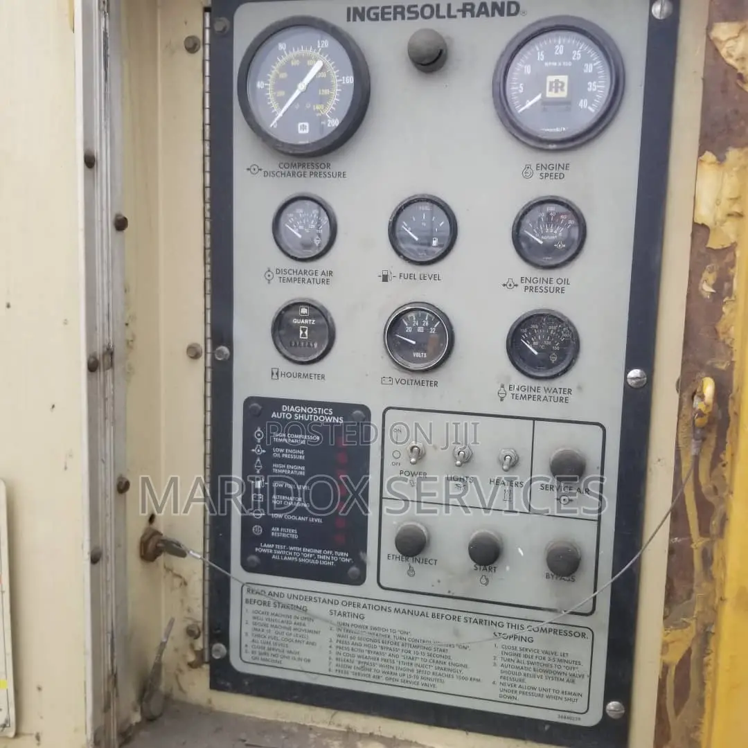 Air Compressor 825cfm Ingersolland