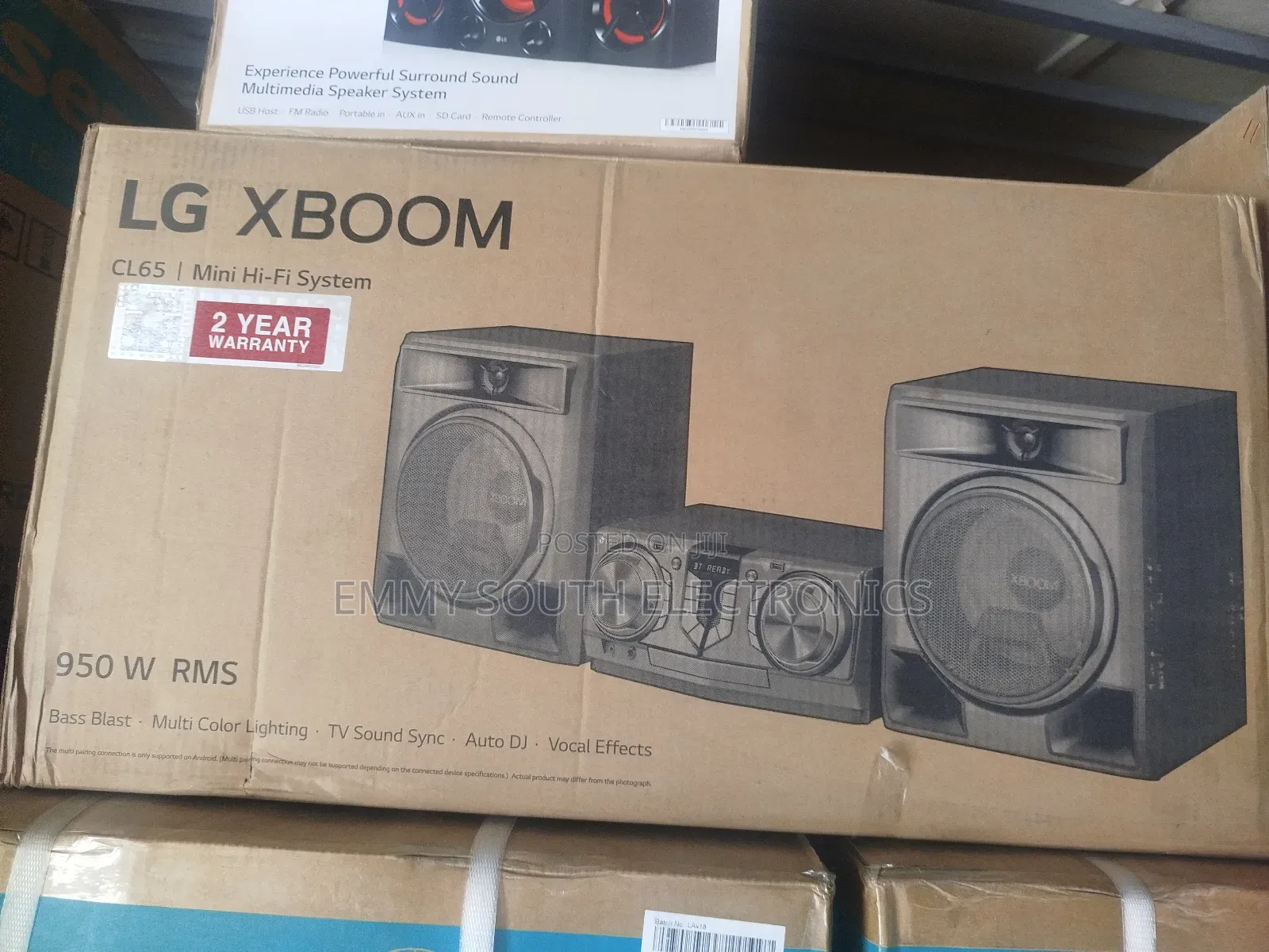 LG Xboom Mini Hifi System