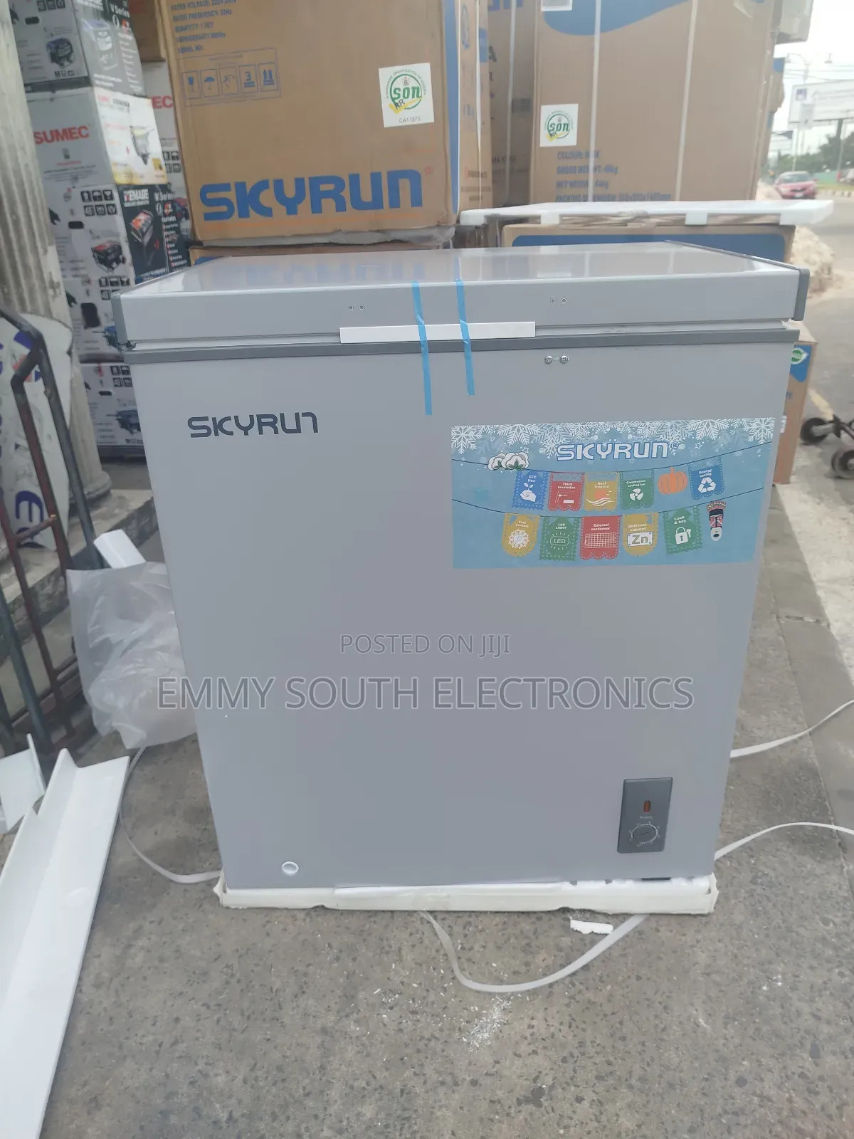 Skyrun Chest Deep Freezer