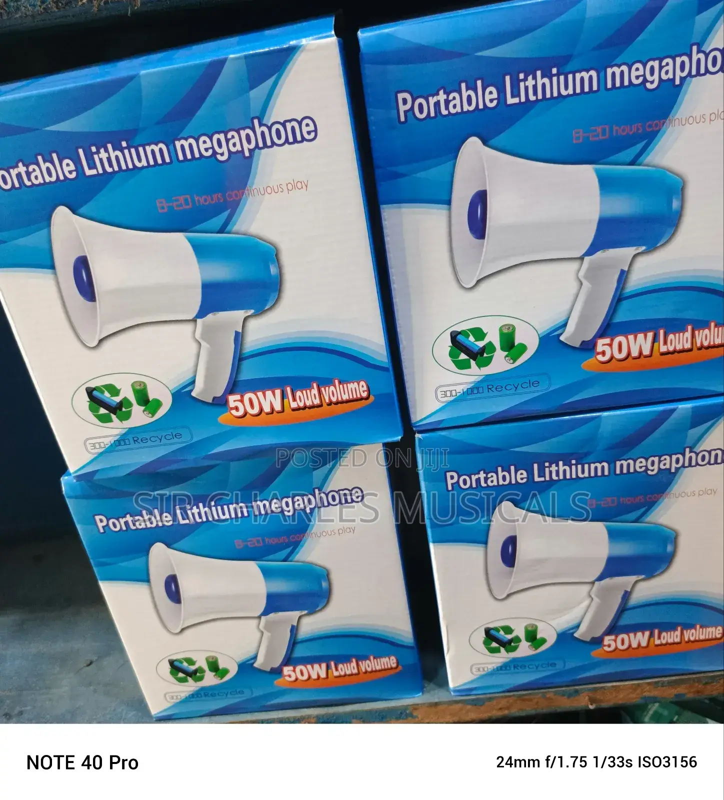 Ahuja Portable Lithium Megaphone