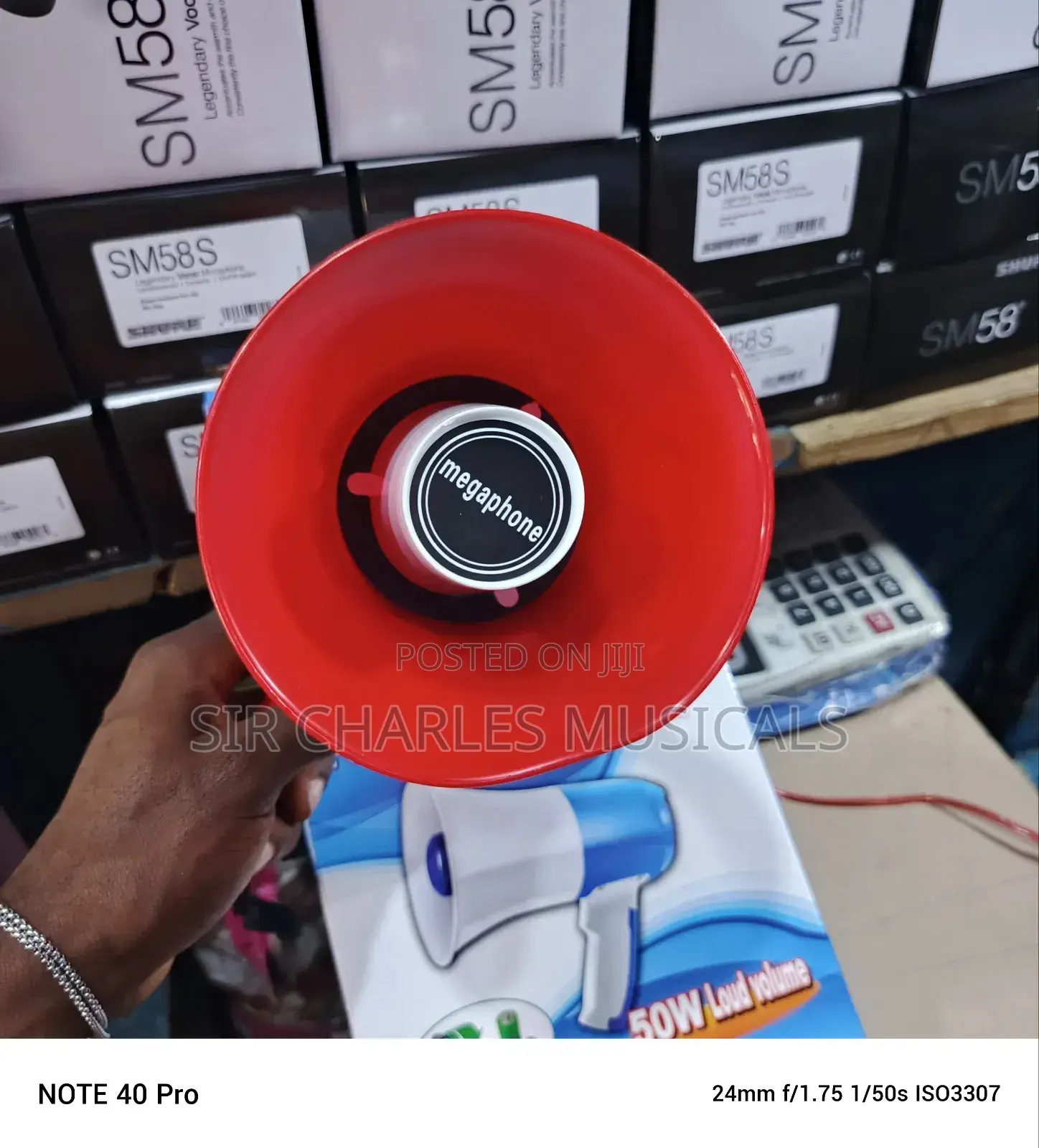 Ahuja Portable Lithium Megaphone