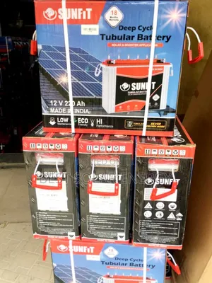 Tubular Sunfit Battery 220a