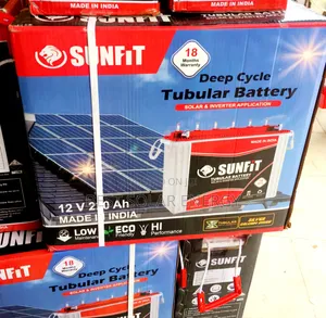 220a Tall Sunfit Tubular Battery