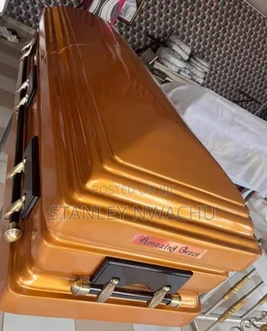 Gold Color Premium Casket