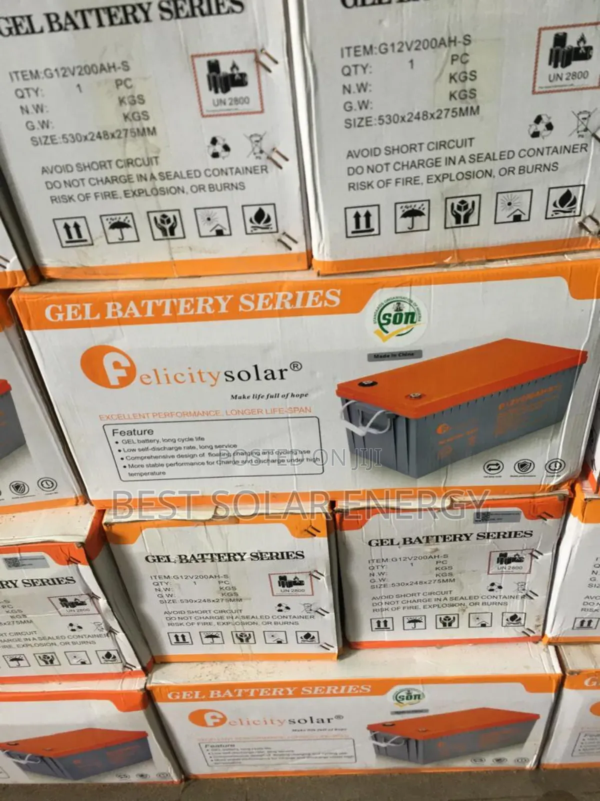 Felicity 200a Battery Dry Cell