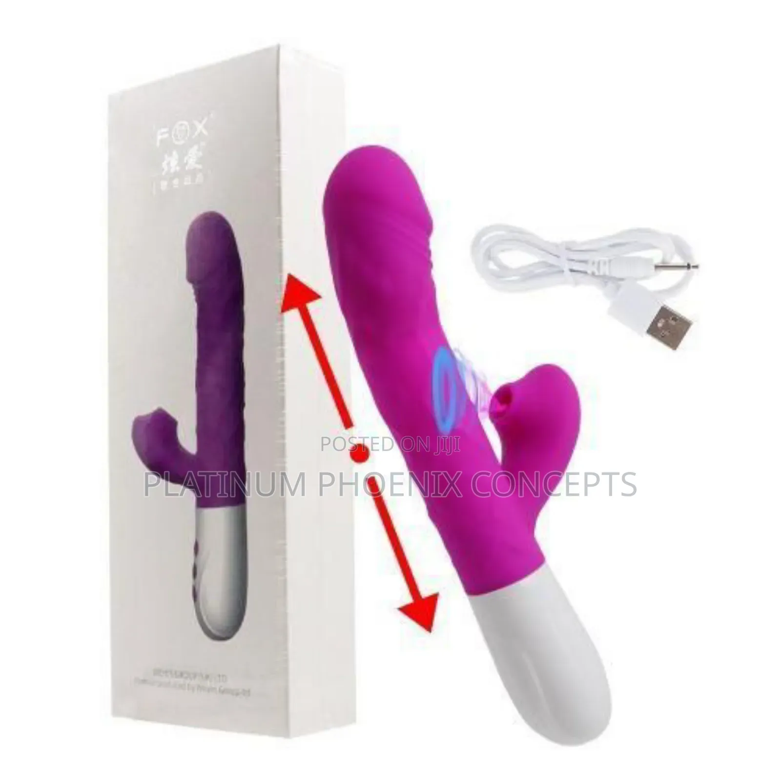 Thrusting Rabbit Vibrator for Women