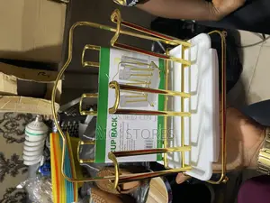 Beautiful Gold Cup Rack