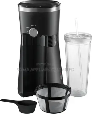 Ambiano Iced Coffee Maker With 25 Fl Oz. Reusable Tumbler