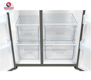 TCL 597L Inverter Side by Side Refrigerator - P650SBS