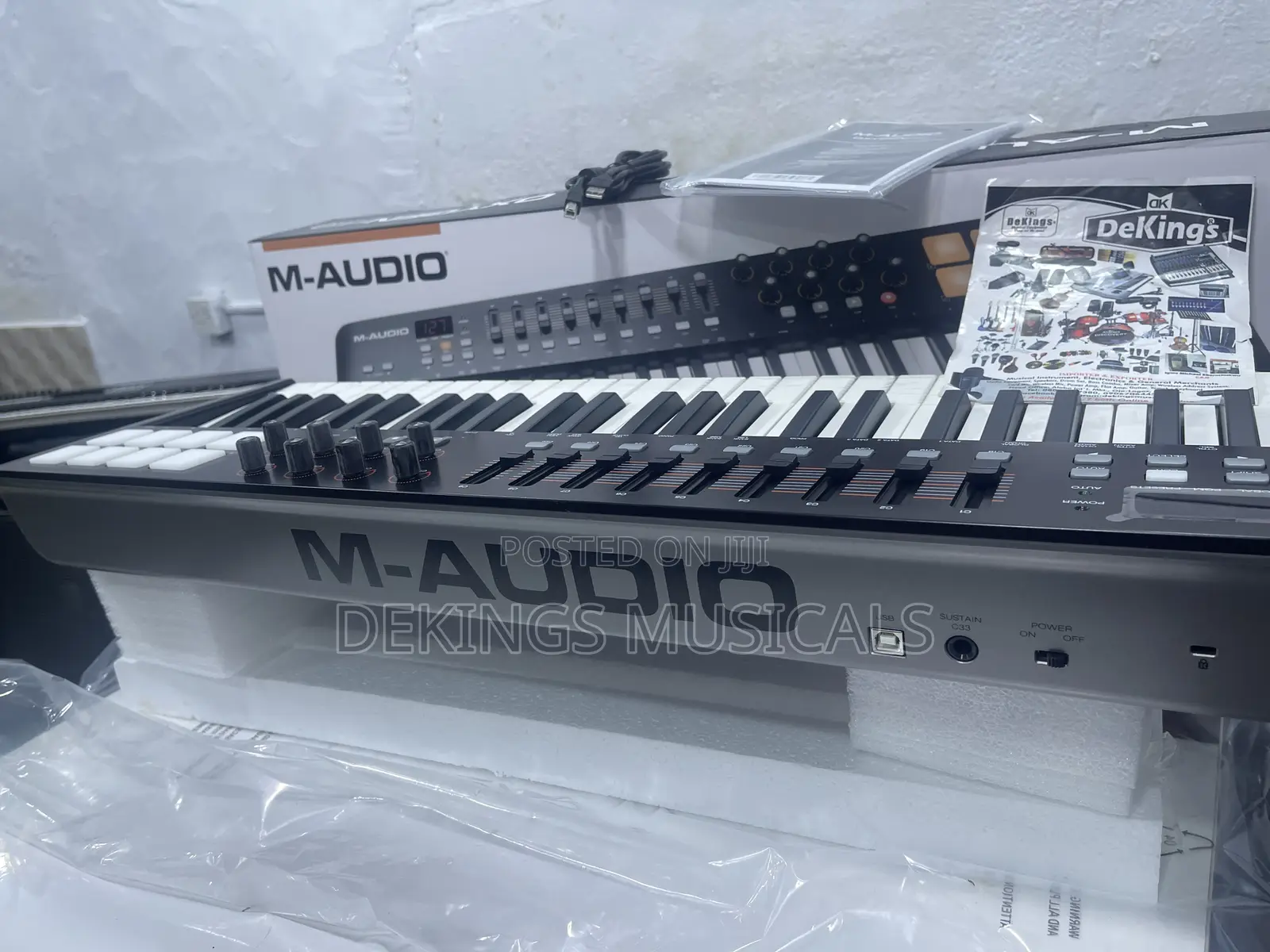 M-audio Oxygen 49 Usb Midi Controller Studio Keyboard